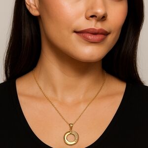Kelly & Katie Gold Tone Necklace